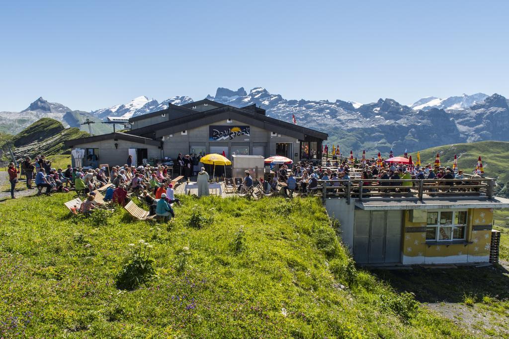 Berghotel Bonistock Melchsee Frutt ภายนอก รูปภาพ